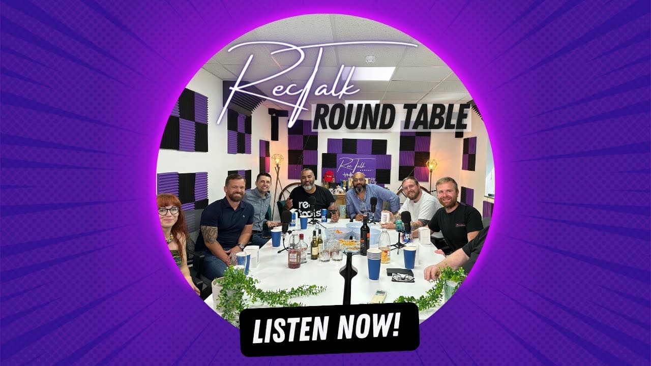 Rebecca Pay, Simon Jay, Darren Revell, Steve Guest, Robert Woodford & James Fairclough on RecTalk